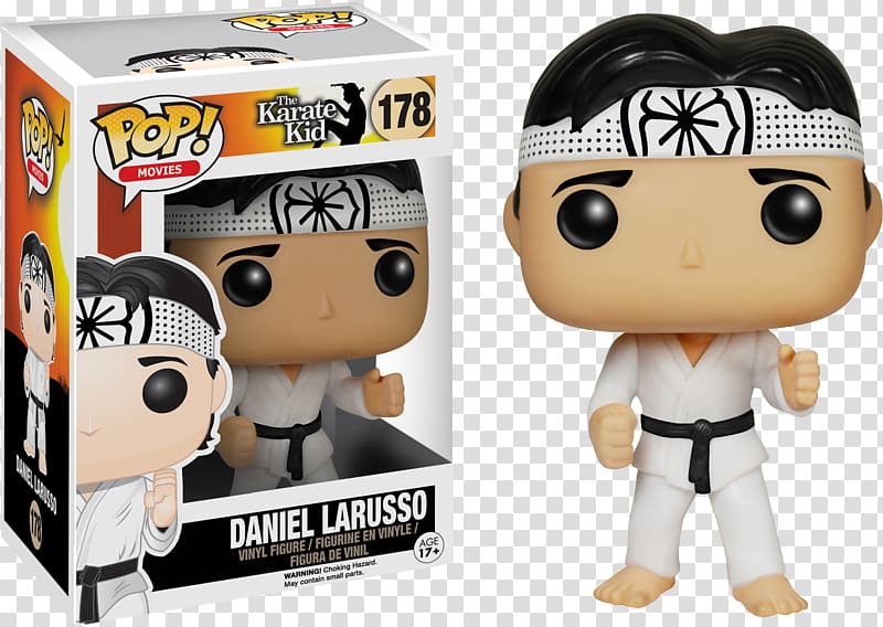 Daniel LaRusso Mr. Kesuke Miyagi Funko The Karate Kid Action & Toy Figures, Cobra Kai transparent background PNG clipart