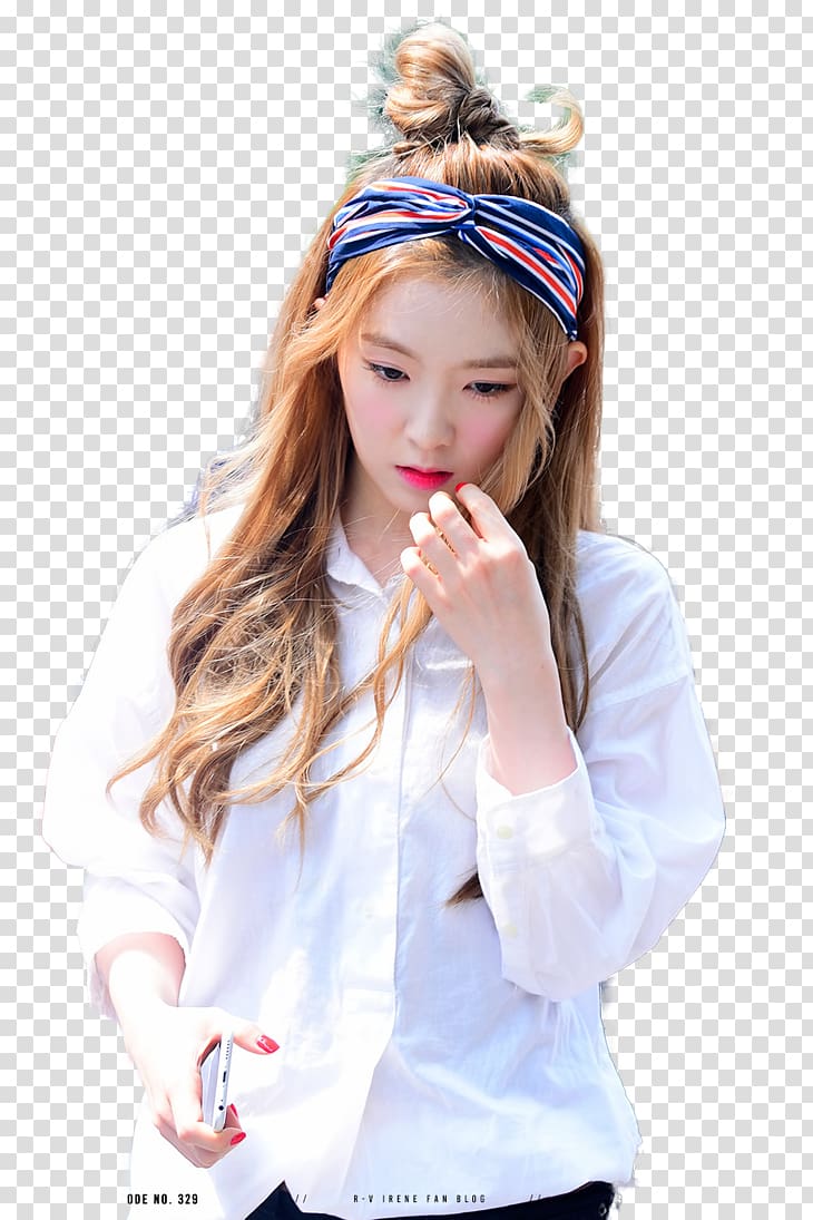 Irene Red Velvet Music Bank SM Town Headband, others transparent background PNG clipart