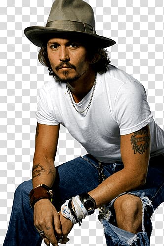 Johnny Depp, Johnny Depp Jeans transparent background PNG clipart