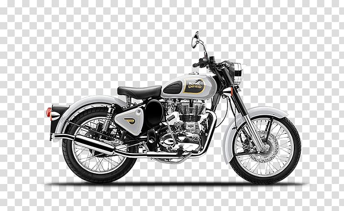 Royal Enfield Classic Black Motorcycle PNG Image - PurePNG