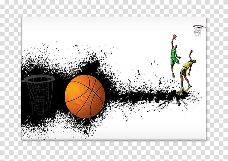 Basketball player Slam dunk , basketball transparent background PNG clipart