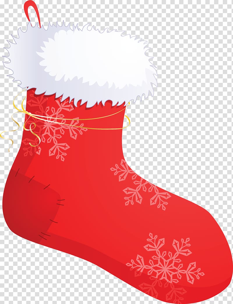 Sock Christmas Gift , socks transparent background PNG clipart