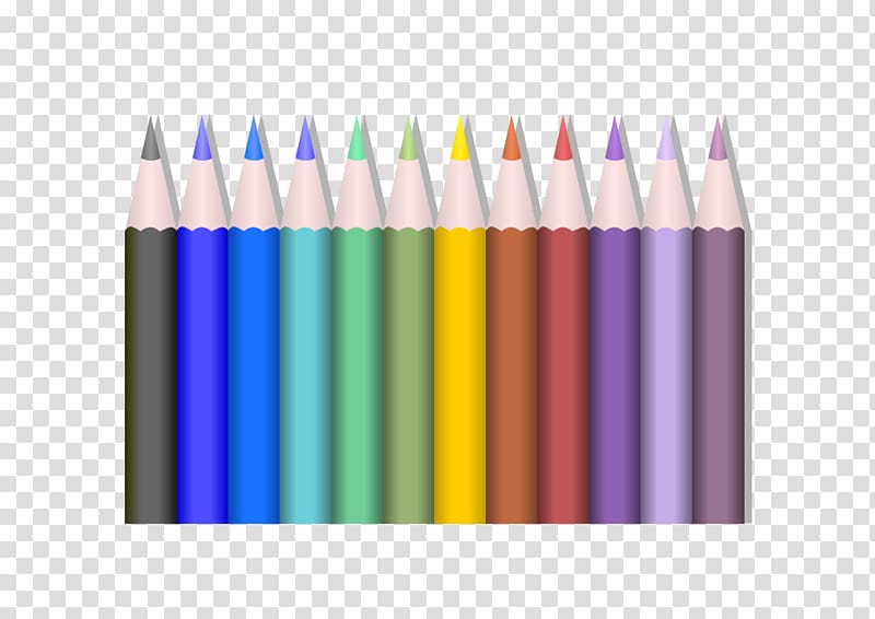 Colored pencil Drawing , colour transparent background PNG clipart