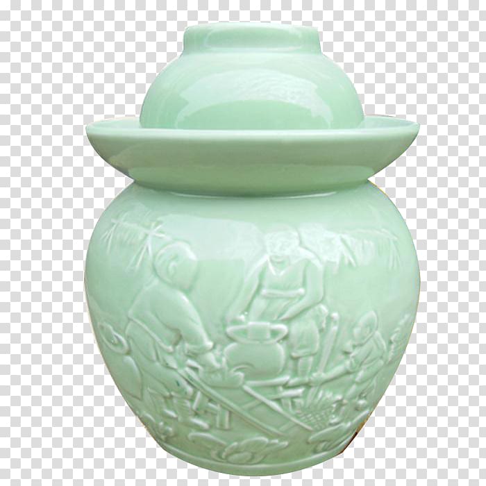 Ceramic Jar Pottery Pickling, Ceramic pickle jar transparent background PNG clipart
