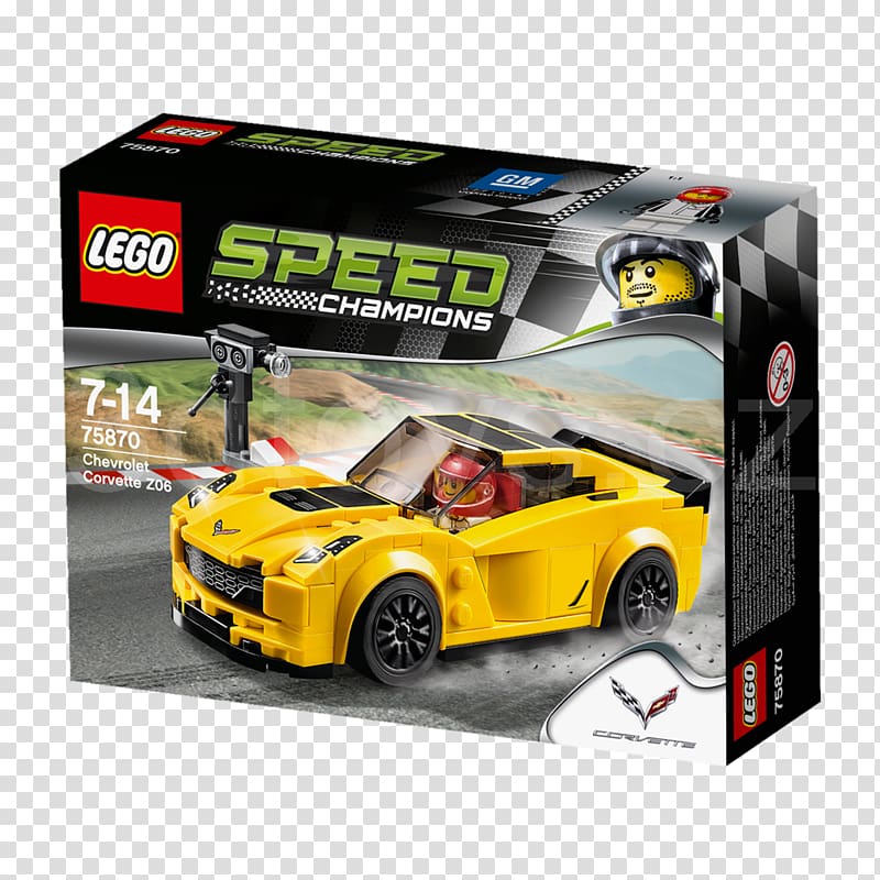 Chevrolet Corvette Z06 Car Lego Speed Champions, chevrolet transparent background PNG clipart