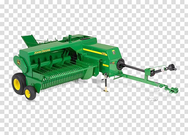 John Deere Baler Baling twine Baling wire Agriculture, tractor transparent background PNG clipart