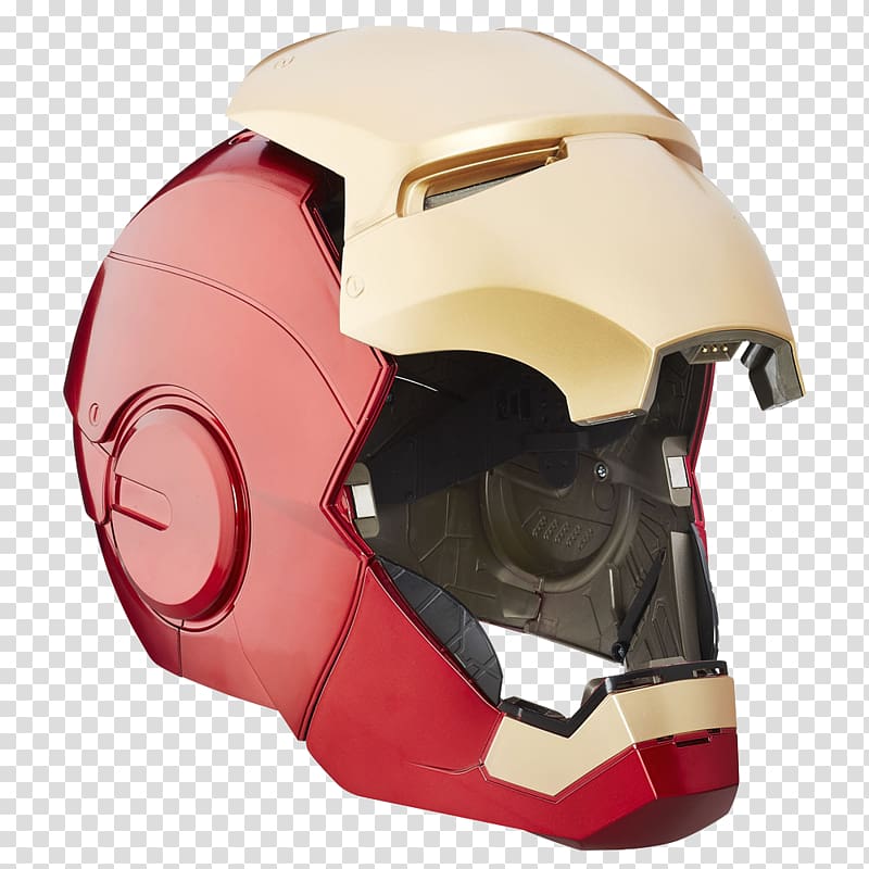 The Iron Man Marvel Legends Helmet Prop replica, Iron Man transparent background PNG clipart