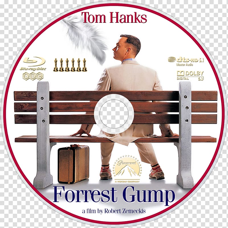 Blu-ray disc Ultra HD Blu-ray Paramount Film Compact disc, Forest gump transparent background PNG clipart