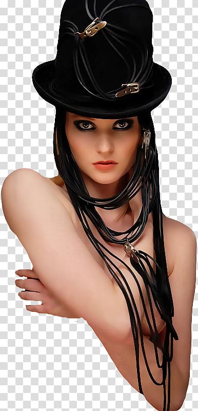 Fedora Fashion Top hat Black and white, Hat transparent background PNG clipart