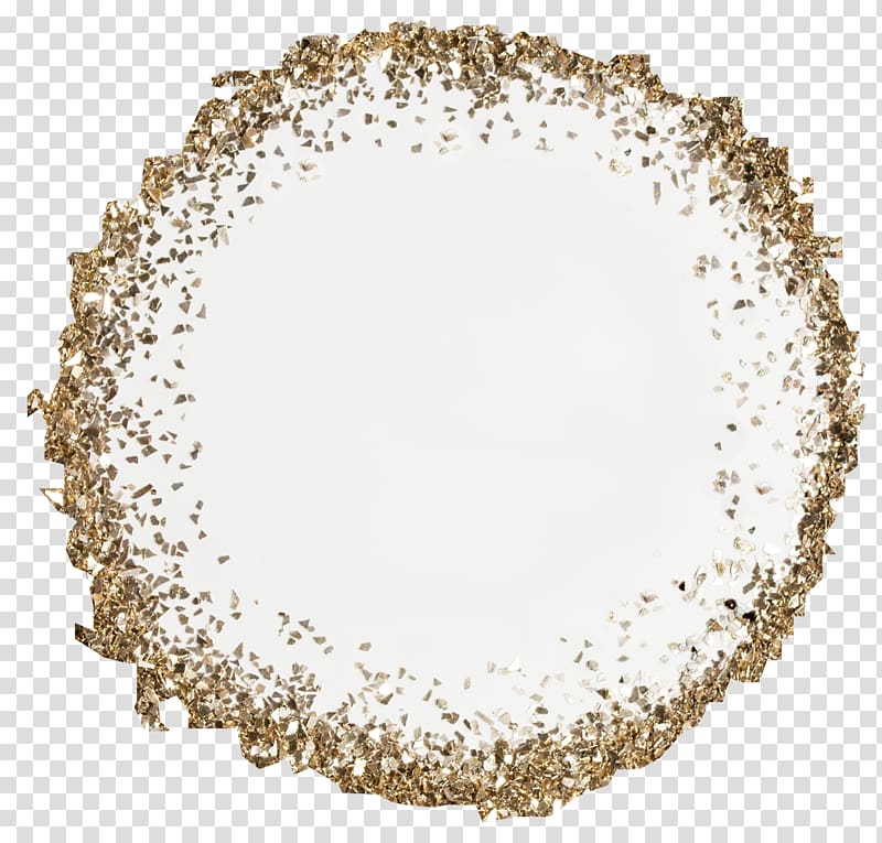 round dessert, Glitter Circle Glass Transparency and translucency, Glitter transparent background PNG clipart