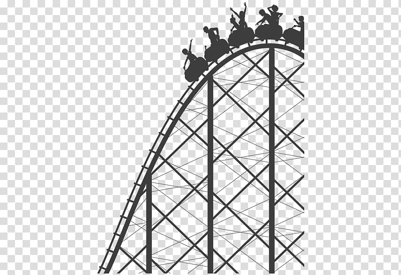 The Roller Coaster Wall decal Trimper\'s Rides Amusement park, roller coaster transparent background PNG clipart
