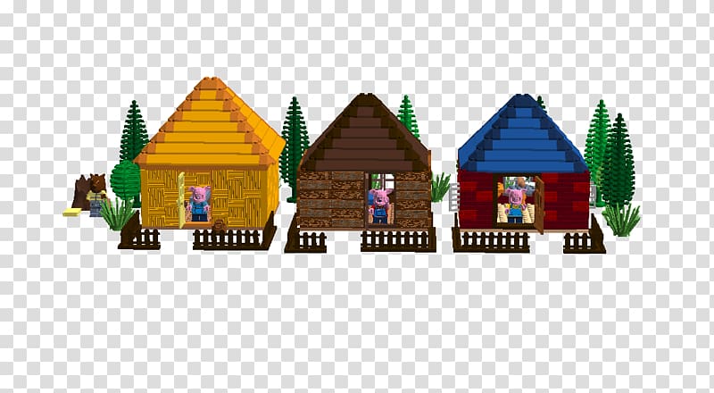 The Three Little Pigs Lego Ideas Toy, three little pigs house transparent background PNG clipart