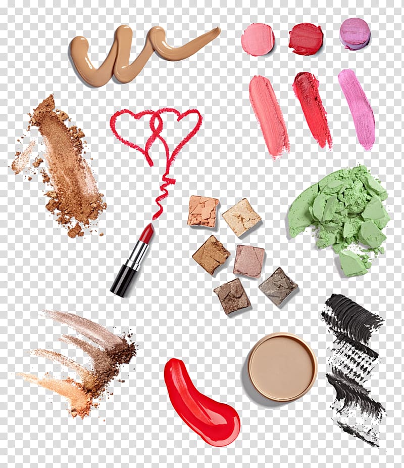 Cosmetics Makeup brush Foundation Face powder, chalk transparent background PNG clipart
