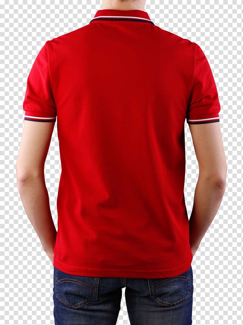 Polo shirt T-shirt Tennis polo Maroon Neck, polo shirt transparent background PNG clipart