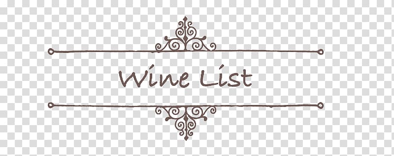 Wine list Chenin blanc White wine Restaurant, wine list transparent background PNG clipart