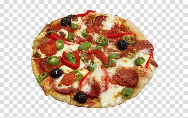 South Indian cuisine Pizza Italian cuisine, Pepperoni pizza HQ transparent background PNG clipart