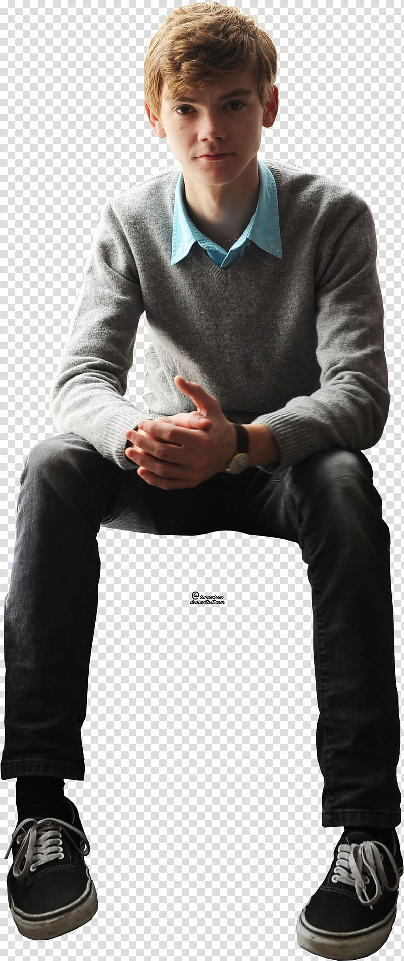 Thomas Brodie-Sangster The Maze Runner Newt Minho, actor transparent background PNG clipart
