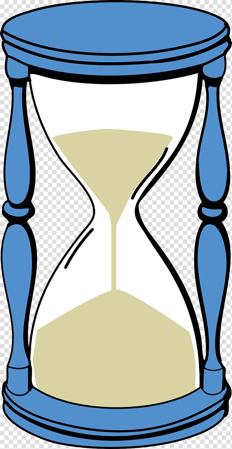 Time Hourglass Clock , Blue Gray hourglass transparent background PNG clipart