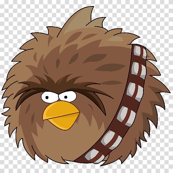 Angry Birds Star Wars II Chewbacca Han Solo Anakin Skywalker, youtube transparent background PNG clipart