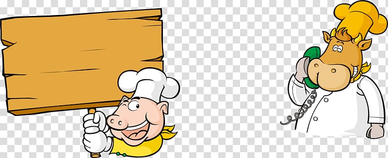 Cook Chef , Signature Hotel transparent background PNG clipart