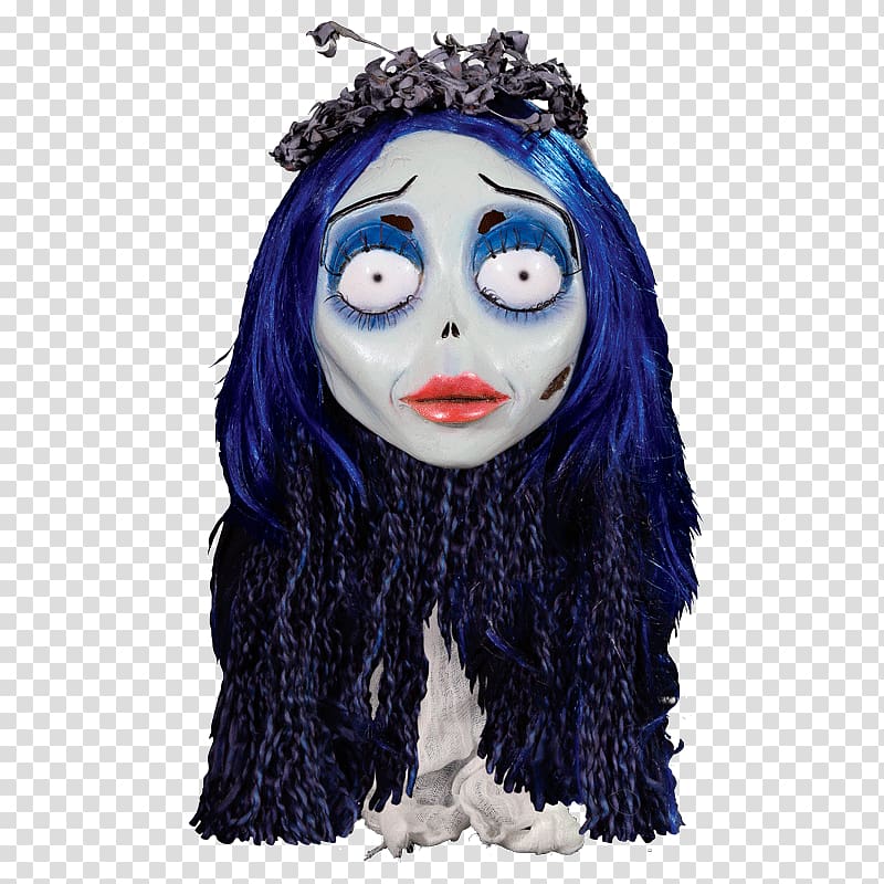 Corpse Bride Mask Halloween costume Disguise, mask transparent background PNG clipart