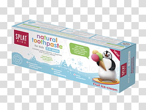 Ice cream Toothpaste Splat-Cosmetica Oral hygiene, Pasta box transparent background PNG clipart thumbnail