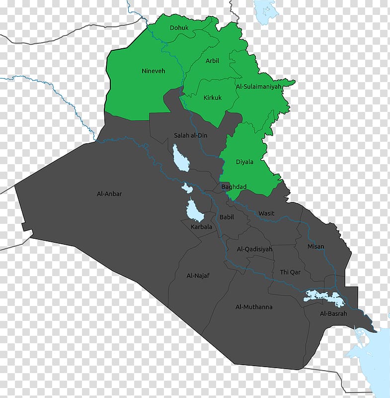 Iraqi Kurdistan Iraqi parliamentary election, 2014 Kirkuk Governorate Iraqi governorate elections, 2013 Iraqi parliamentary election, 2018, map transparent background PNG clipart