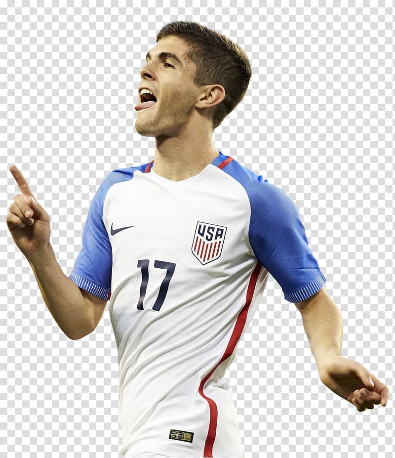 Christian Pulisic Football United States men\'s national soccer team Jersey Team sport, france christian transparent background PNG clipart