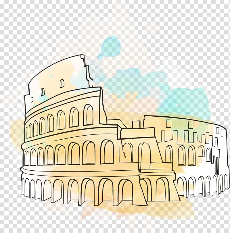Colosseum Travel Euclidean Resort, Roman Colosseum transparent background PNG clipart