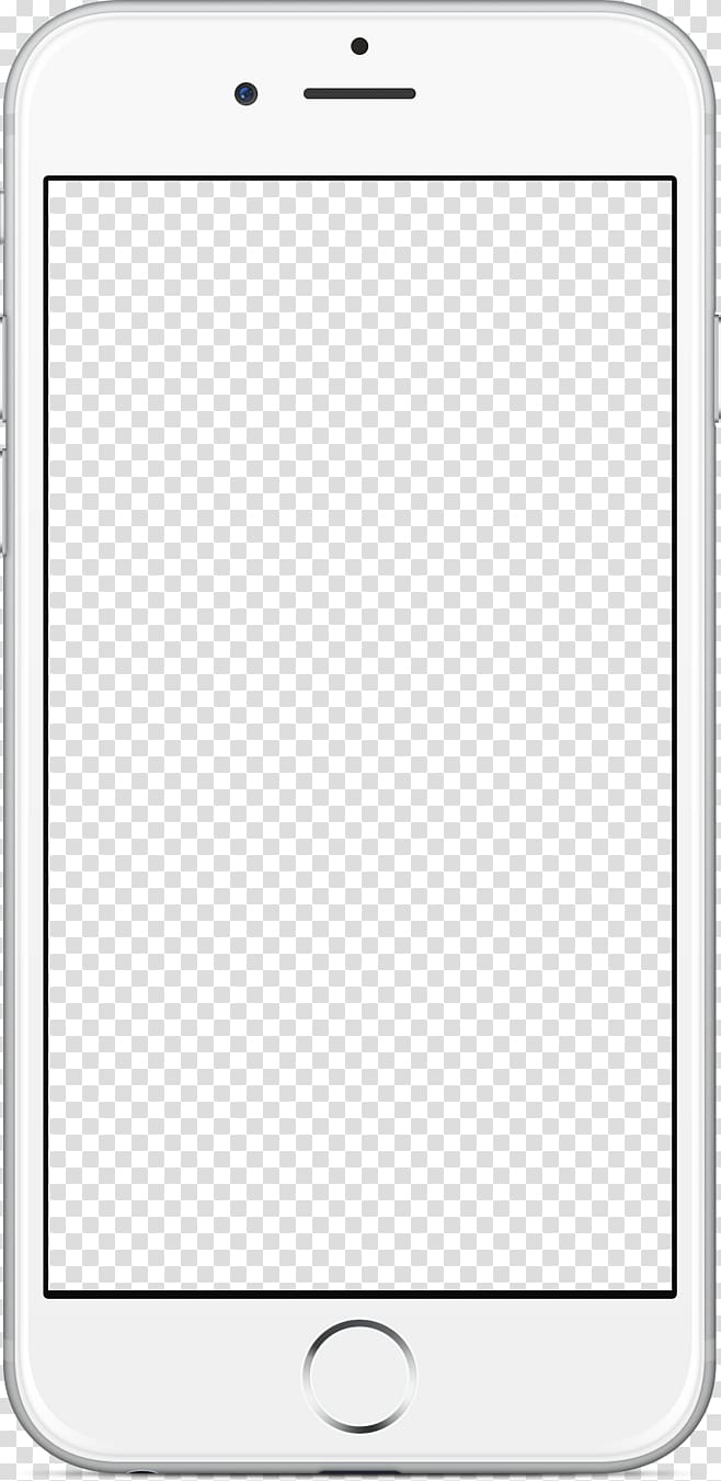 silver iPhone 6 illustration, Smartphone iPhone 6S Apple, White Phone Case transparent background PNG clipart