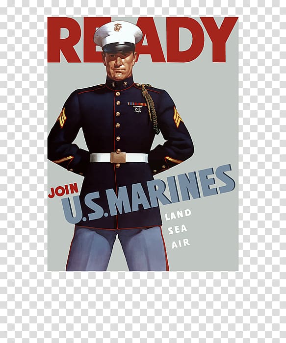 Military uniform Poster Propaganda in World War I, US marines transparent background PNG clipart