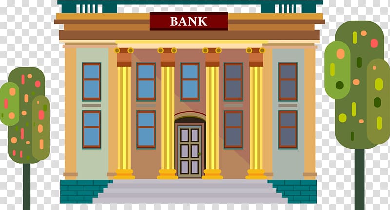 Online banking Money Saving, Illustration Bank transparent background PNG clipart