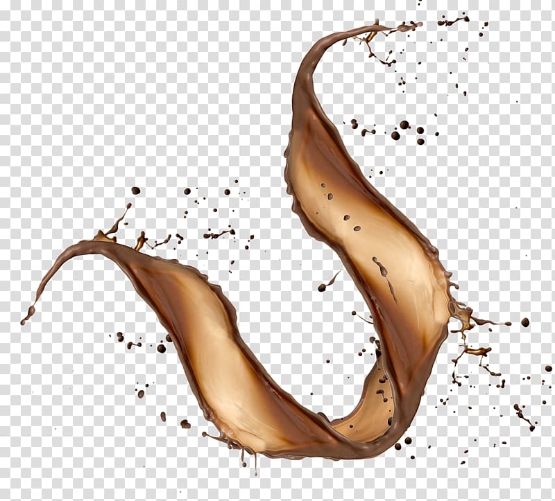 splashes of coffee transparent background PNG clipart