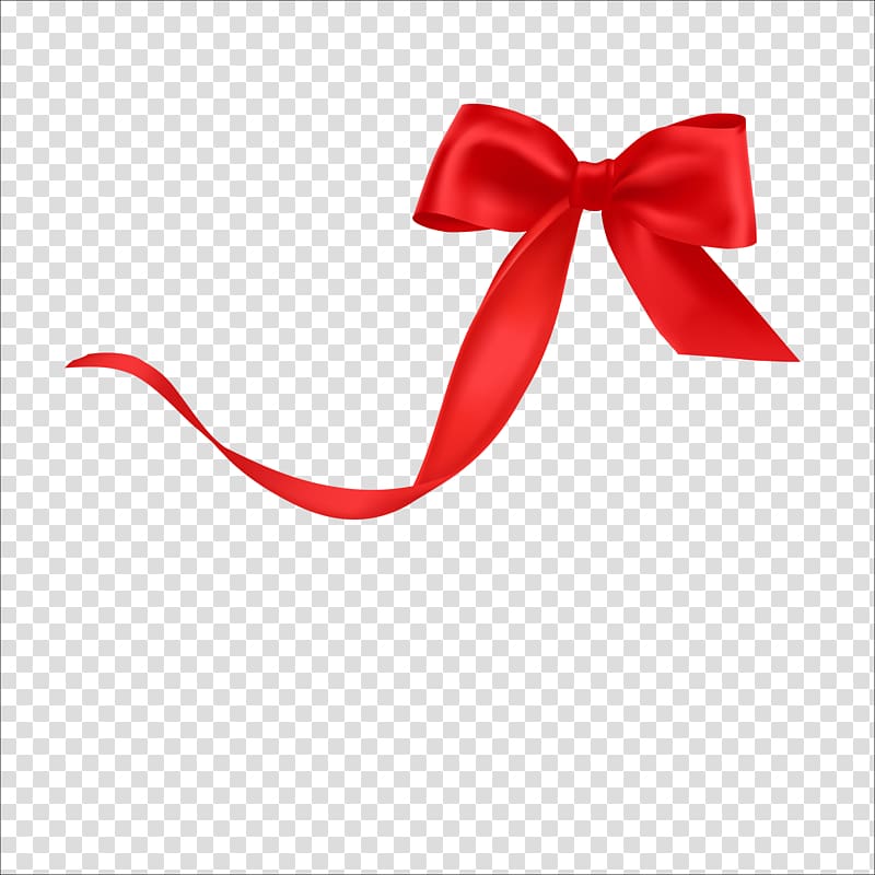 red ribbon , Ribbon Textile, ribbon transparent background PNG clipart