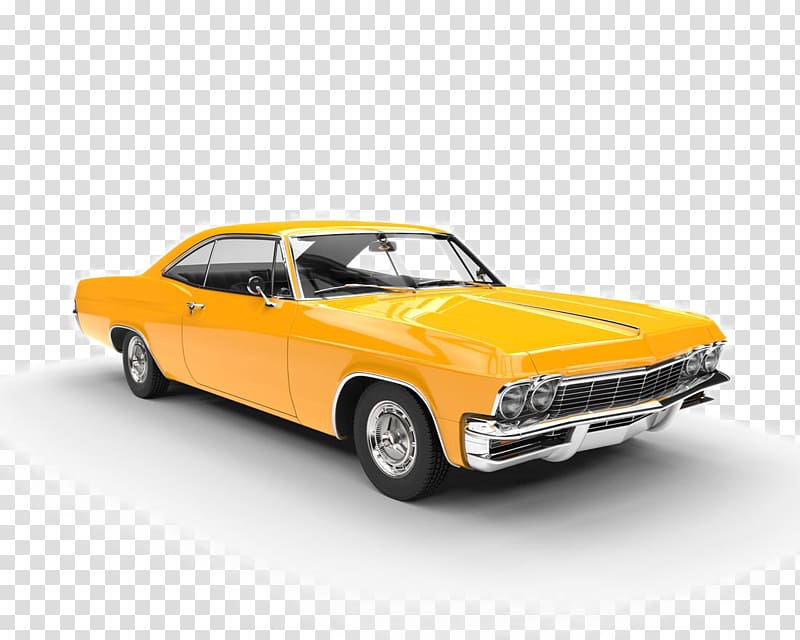yellow muscle coupe, Classic car Ford Mustang Sports car, Classic car design transparent background PNG clipart