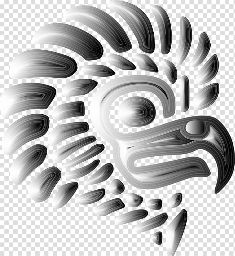 Eagle Silhouette Mexican art, eagle transparent background PNG clipart