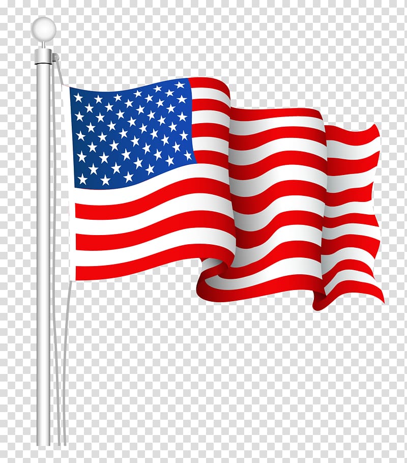 Flag of the United States , USA flag transparent background PNG clipart