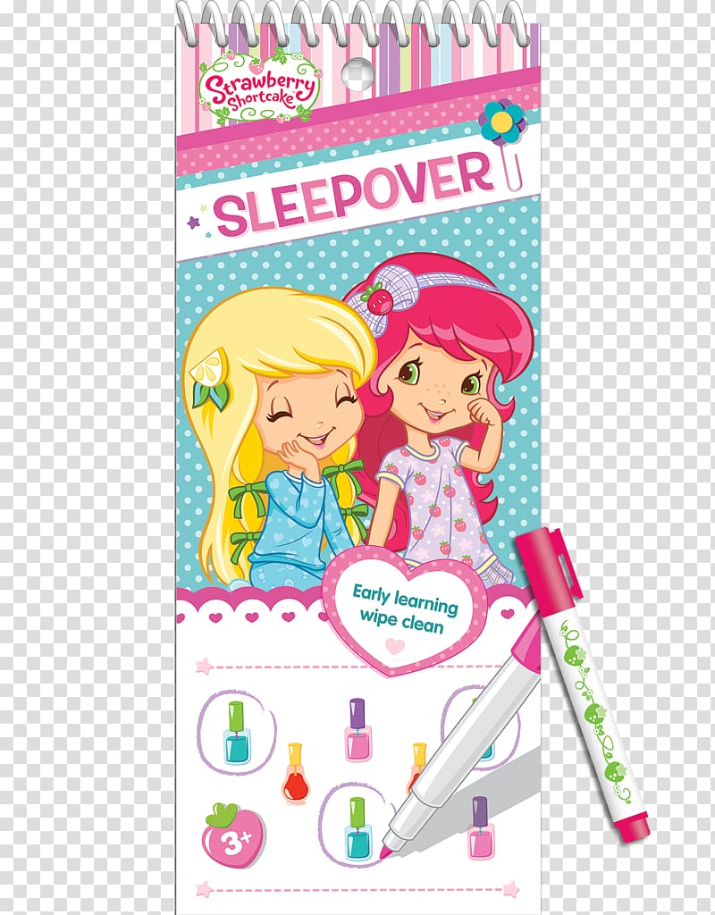 Shortcake Sleepover Toy Pink M Party, toy transparent background PNG clipart