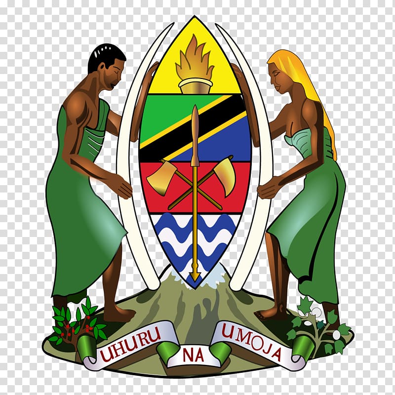 Flag of Tanzania Government High Commission of Tanzania, London Coat of arms of Tanzania, animal coat of arms transparent background PNG clipart