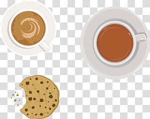 Coffee milk Tea Cafe Coffee cup, Tea Coffee Cookies transparent background PNG clipart thumbnail