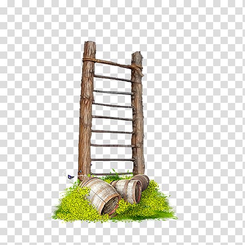 Ladder Stairs Wood, Wood ladder transparent background PNG clipart
