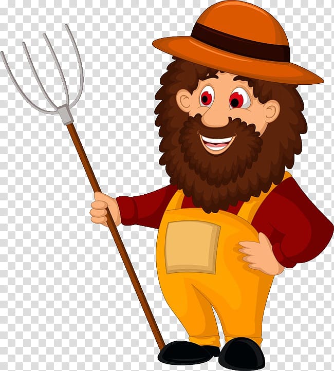 Farmer transparent background PNG clipart