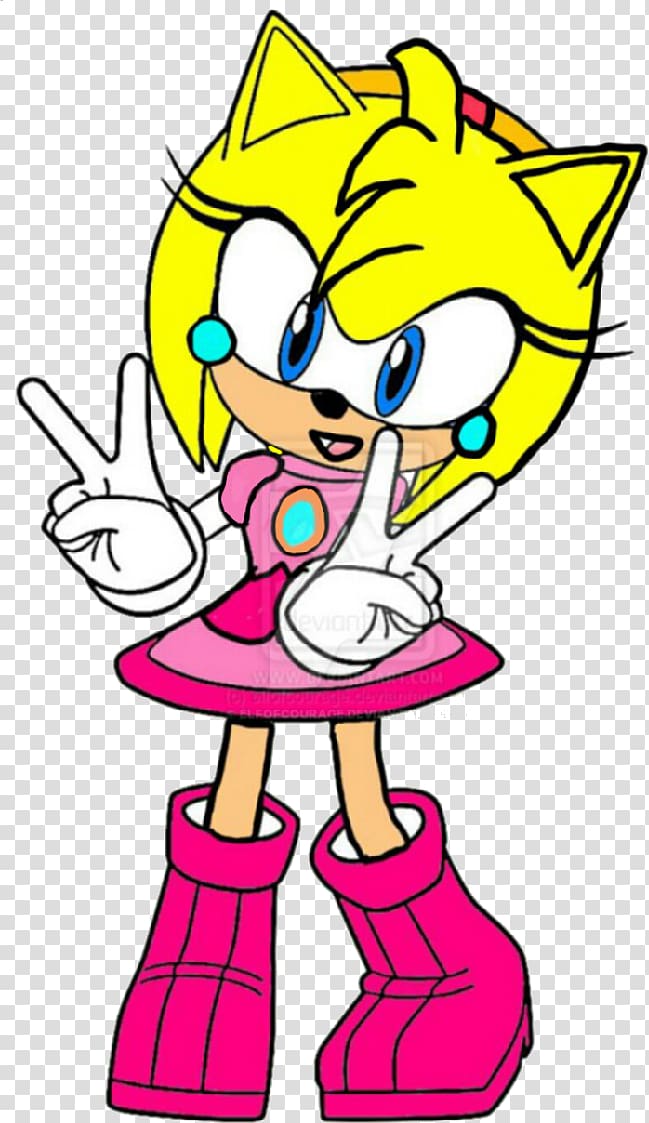 Amy Rose Princess Peach Sonic the Hedgehog Sega Waluigi, sonic the hedgehog transparent background PNG clipart