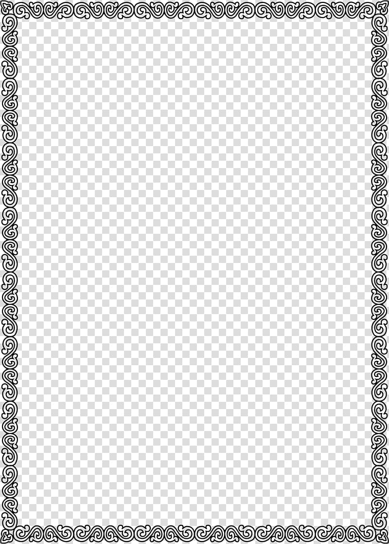 rectangular black frame illustration, Icon, Abstract black frame transparent background PNG clipart