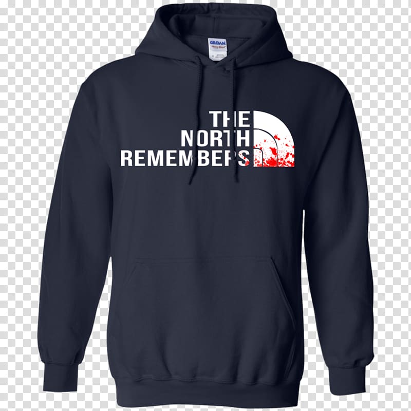 Hoodie T-shirt Clothing Dress, the north remembers transparent background PNG clipart