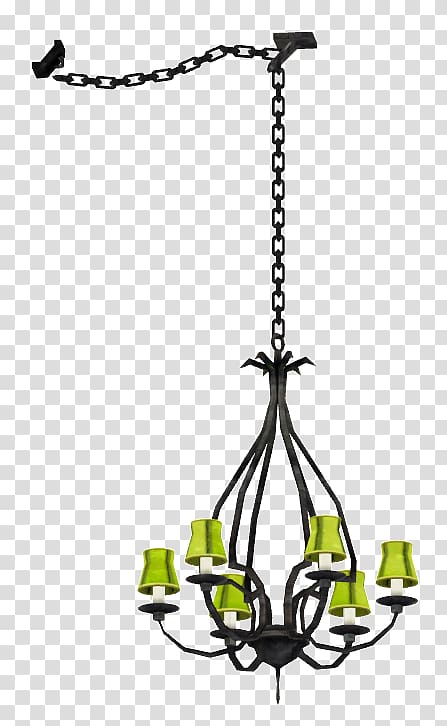 Chandelier Fallout 3 Light fixture Ceiling Wiki, others transparent background PNG clipart