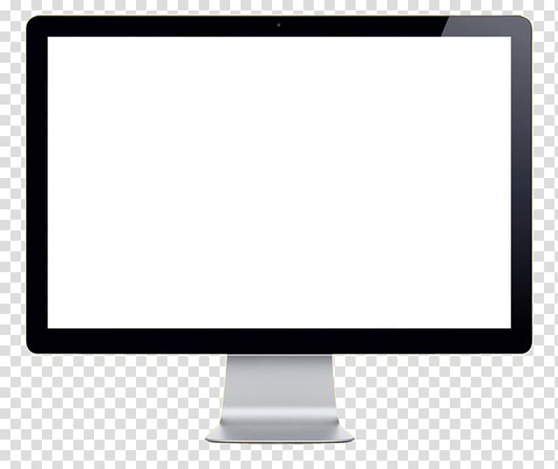 silver monitor displaying white screen, Macintosh MacBook Pro Computer Monitors , Computer Screens transparent background PNG clipart