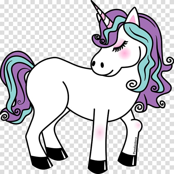 purple, white, and blue unicorn , T-shirt Unicorn Horse Kavaii Hoodie, unicornio transparent background PNG clipart