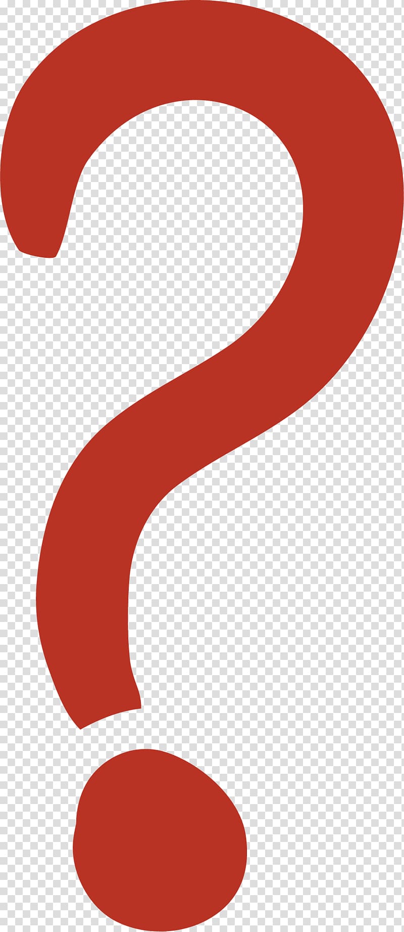 question mark logo, Question mark Symbol Computer file, Red question mark transparent background PNG clipart