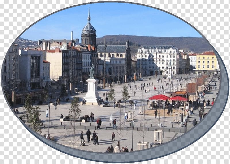 Place de Jaude Saint-Saturnin Volvic stone City, Errands transparent background PNG clipart